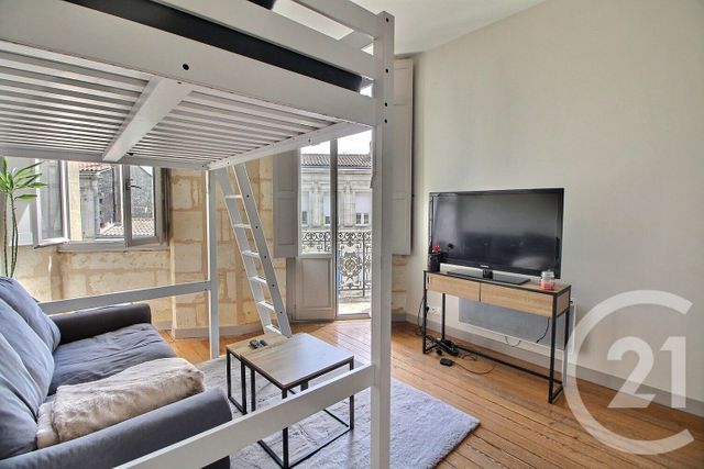 Appartement Studio à vendre - 1 pièce - 23.42 m2 - BORDEAUX - 33 - AQUITAINE - Century 21 Talent Immobilier
