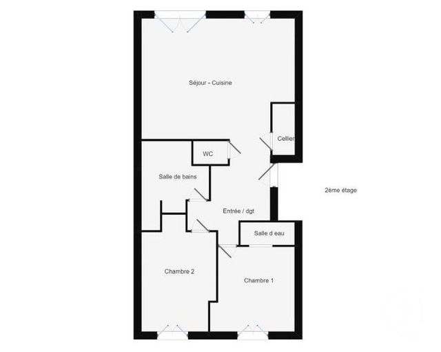 Appartement T3 à vendre - 3 pièces - 73.0 m2 - BORDEAUX - 33 - AQUITAINE - Century 21 Talent Immobilier