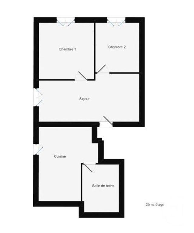 Appartement F2 bis à vendre - 2 pièces - 40.0 m2 - BORDEAUX - 33 - AQUITAINE - Century 21 Talent Immobilier