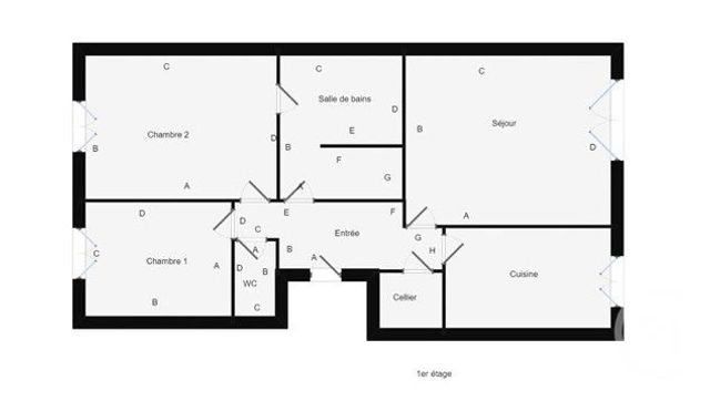 Appartement T3 à vendre - 3 pièces - 71.0 m2 - BORDEAUX - 33 - AQUITAINE - Century 21 Talent Immobilier