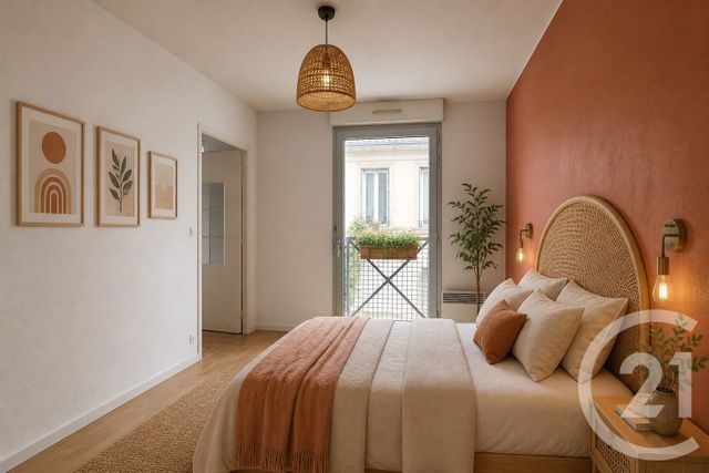 Appartement T2 à vendre - 2 pièces - 46.59 m2 - BORDEAUX - 33 - AQUITAINE - Century 21 Talent Immobilier