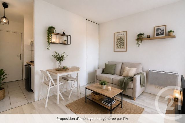Appartement Studio à vendre - 1 pièce - 17.0 m2 - BORDEAUX - 33 - AQUITAINE - Century 21 Talent Immobilier
